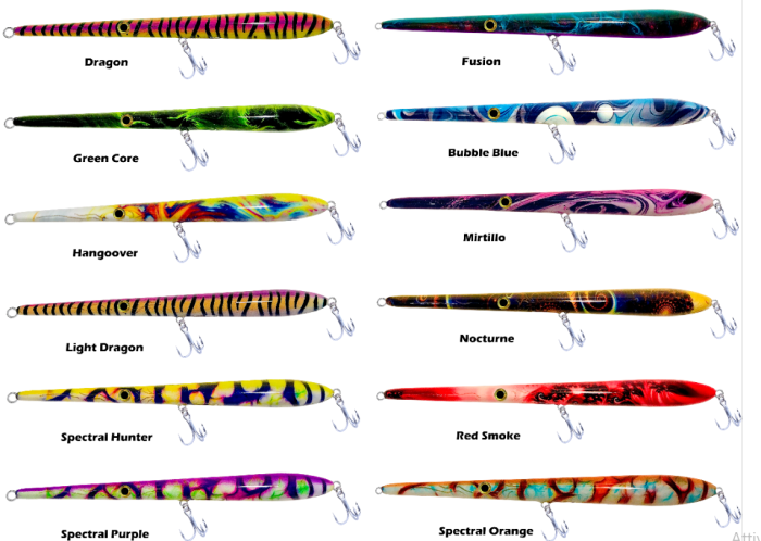 NARAK 230-F geppetto lures